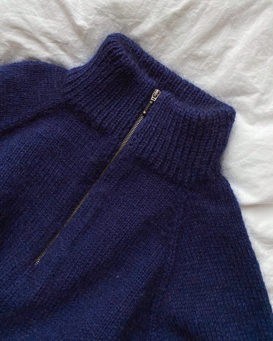 Zipper Sweater Man by Petite Knit - Hard Copy Pattern