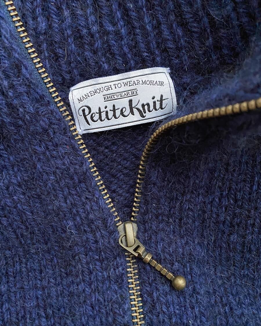 Zipper Sweater Man by Petite Knit - Hard Copy Pattern