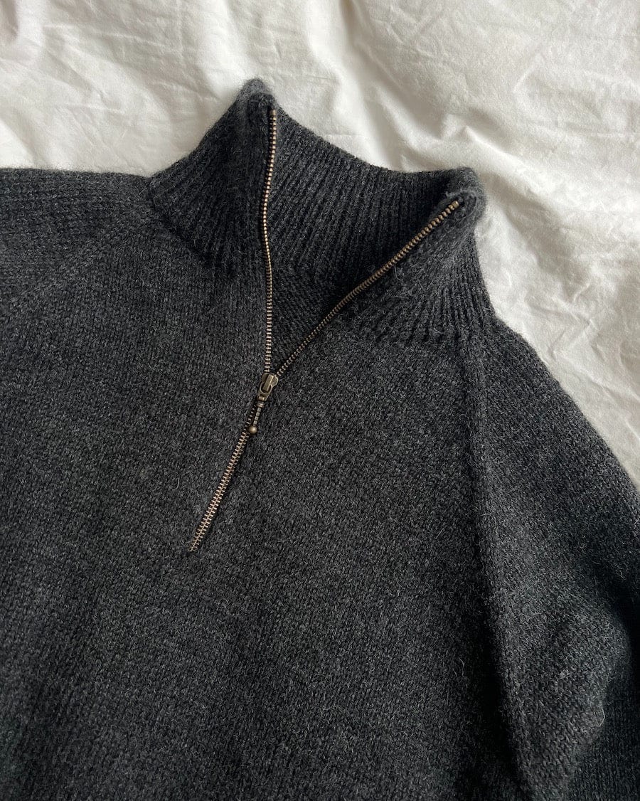 Zipper Sweater Light by Petite Knit Printed Pattern
